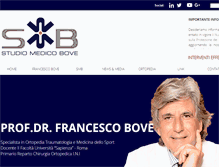 Tablet Screenshot of francescobove.com